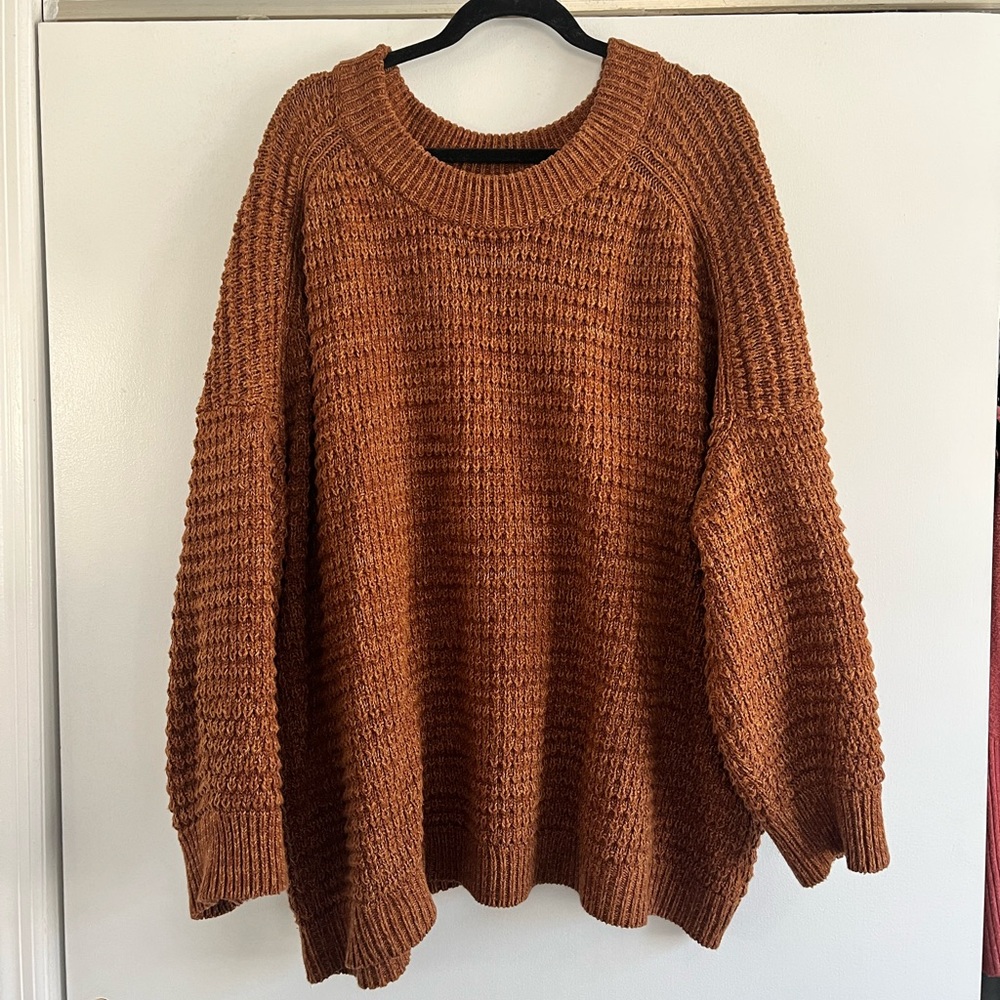 Oversized chunky sweater